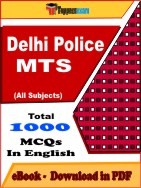 Delhi Police MTS PDF Book In English