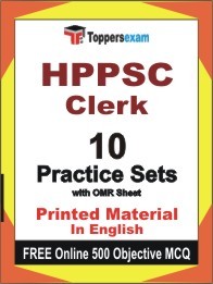 HPPSC Clerk Exam Practice Set Book in English