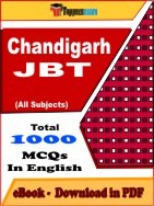 Chandigarh JBT PDF Book In English
