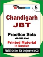 Chandigarh JBT Exam Practice Set Book in English