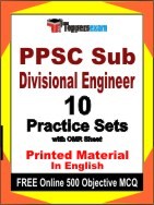 PPSC Sub Divisional Engineer Exam Practice Set Book in English