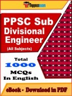 PPSC Sub Divisional Engineer PDF Book In English