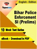 Bihar Police Enforcement SI Prelims PDF Book In English