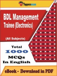 BDL Management Trainee (Electronics) PDF Book In English