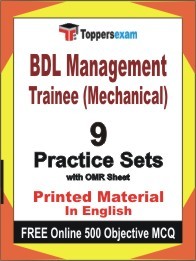 BDL Management Trainee (Mechanical) Exam Practice Set Book in English
