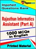 Rajasthan Informatics Assistant Part A Exam Objective MCQ Book in English