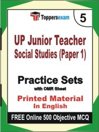 UP Junior Teacher Social Studies Paper 1 Exam Practice Set Book in English