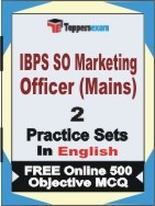 IBPS SO Marketing Officer Mains Exam Practice Set Book in English