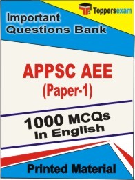 APPSC AEE (Paper-1) Exam Objective MCQ Book in English