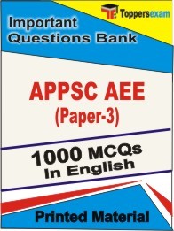 APPSC AEE (Paper-3) Exam Objective MCQ Book in English