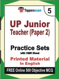 UP Junior Teacher Paper 2 Exam Practice Set Book in English