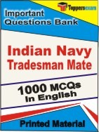 Indian Navy Tradesman Mate Exam Book in English - Objective MCQ