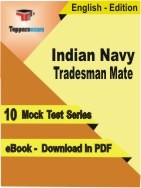 Indian Navy Tradesman Mate PDF Book In English