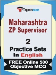 Maharashtra ZP Supervisor Test Book in English - Question Paper / Practice Set