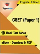 GSET Paper 1 PDF Book In English
