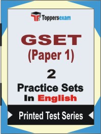 GSET (Paper 1) Book in English - Question Paper / Practice Set