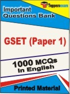 GSET Paper 1 Exam Objective MCQ Book in English