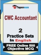 CWC Accountant Exam Practice Set Book in English