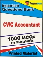 CWC Accountant Exam Objective MCQ Book in English