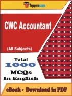 CWC Accountant PDF Book In English
