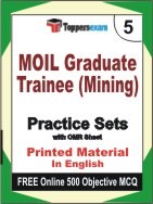 MOIL Graduate Trainee (Mining) Exam Practice Set Book in English