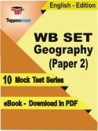 WB SET Geography Paper 2 PDF Book In English