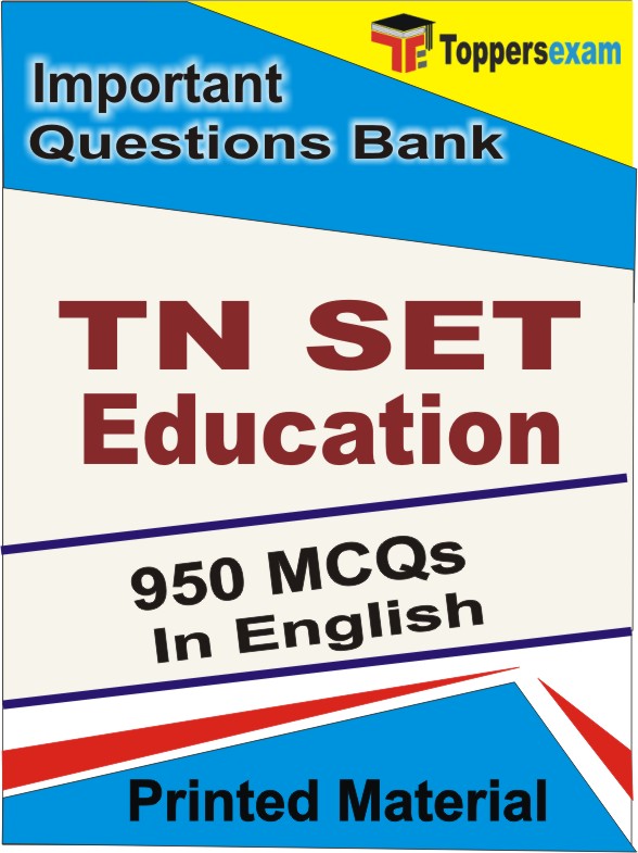 TN SET Education Book in English - Objective MCQ