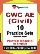 CWC AE (Civil) Exam Practice Set Book in English
