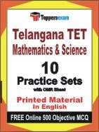 Telangana TET Mathematics & Science Exam Practice Set Book in English