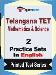 Telangana TET Mathematics & Science Book in English - Question Paper / Practice Set