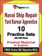 Naval Ship Repair Yard Karwar Apprentice Exam Practice Set Book in English