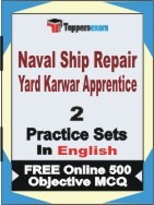 Naval Ship Repair Yard Karwar Apprentice Exam Practice Set Book in English