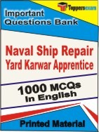 Naval Ship Repair Yard Karwar Apprentice Exam Objective MCQ Book in English
