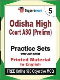 Odisha High Court ASO (Prelims) Exam Practice Set Book in English