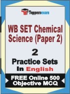 WB SET Chemical Science Paper 2 Exam Practice Set Book in English