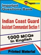 Indian Coast Guard Assistant Commandant Section 1 Exam Objective MCQ Book in English