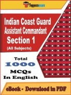 Indian Coast Guard Assistant Commandant Section 1 PDF Book In English