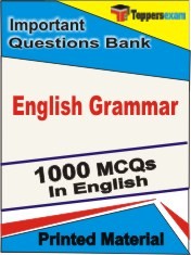English Grammar Exam Objective MCQ Book in English