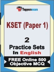 KSET Paper 1 Exam Practice Set Book in English