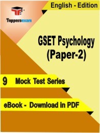 GSET Psychology (Paper-2) PDF Book In English