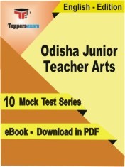 Odisha Junior Teacher Arts PDF Book In English