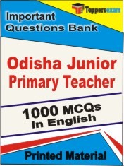 Odisha Junior Primary Teacher Exam Objective MCQ Book in English