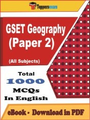 GSET Geography Paper 2 PDF Book In English