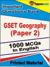 GSET Geography Paper 2 Exam Objective MCQ Book in English