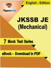 JKSSB JE (Mechanical) PDF Book In English