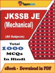 JKSSB JE (Mechanical) PDF Book In Hindi