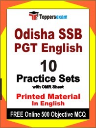 Odisha SSB PGT English Exam Practice Set Book in English