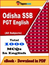 Odisha SSB PGT English PDF Book In English