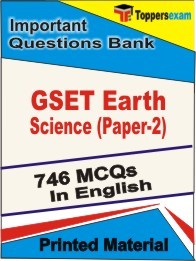 GSET Earth Science (Paper-2) Exam Objective MCQ Book in English