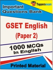 GSET English Paper 2 Exam Objective MCQ Book in English